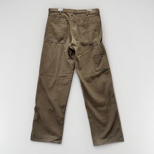 Old Mill Pants Mens 38x34 Canvas Fleece Lined Carpenter